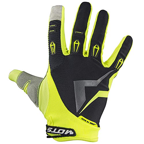 Mots Handschuhe Enduo/Motocross X1, Schwarz/Fluo, S, Schwarz/Fluo, Größe S von Mots