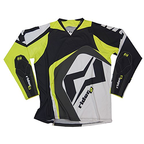 Mots mt2107 X SY Trial Rider 2 Shirt, gelb fluo, Größe XS von Mots