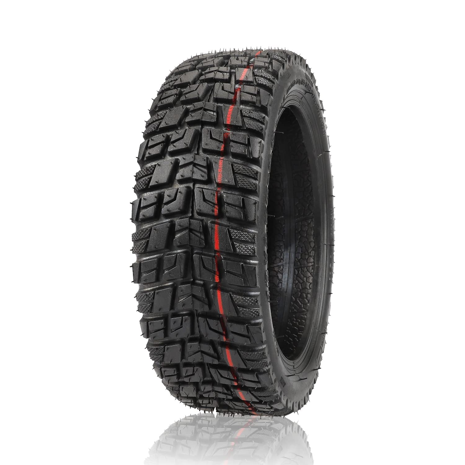 MotuTech 10 x 2,75-6,5 Tubeless Offroad-Reifen für Speedway 5 Dualtron 3 Reifen 10 Zoll rutschfest AT All-Terrain Tyre Reifen ohne Schlauch Vakuumreifen (1) von MotuTech