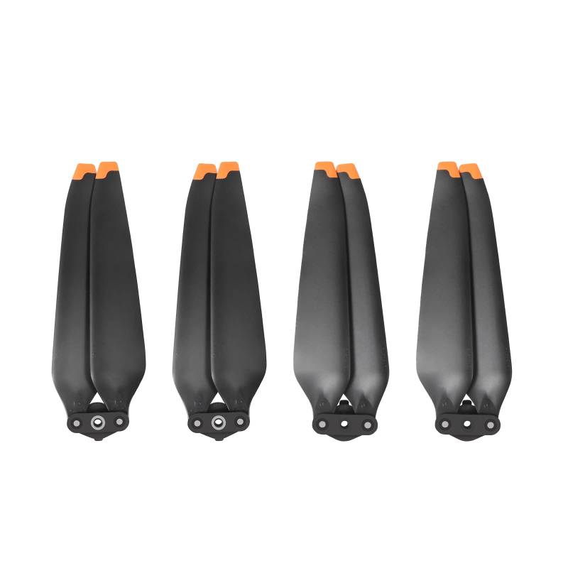 MotuTech 9453F Propeller, geräuscharm, faltbar, für DJI Mavic 3/Mavic 3 Cine, Geräuschreduzierung, schnelle Freigabe, CW CCW, Propellers (Orange, 2 Paar) von MotuTech