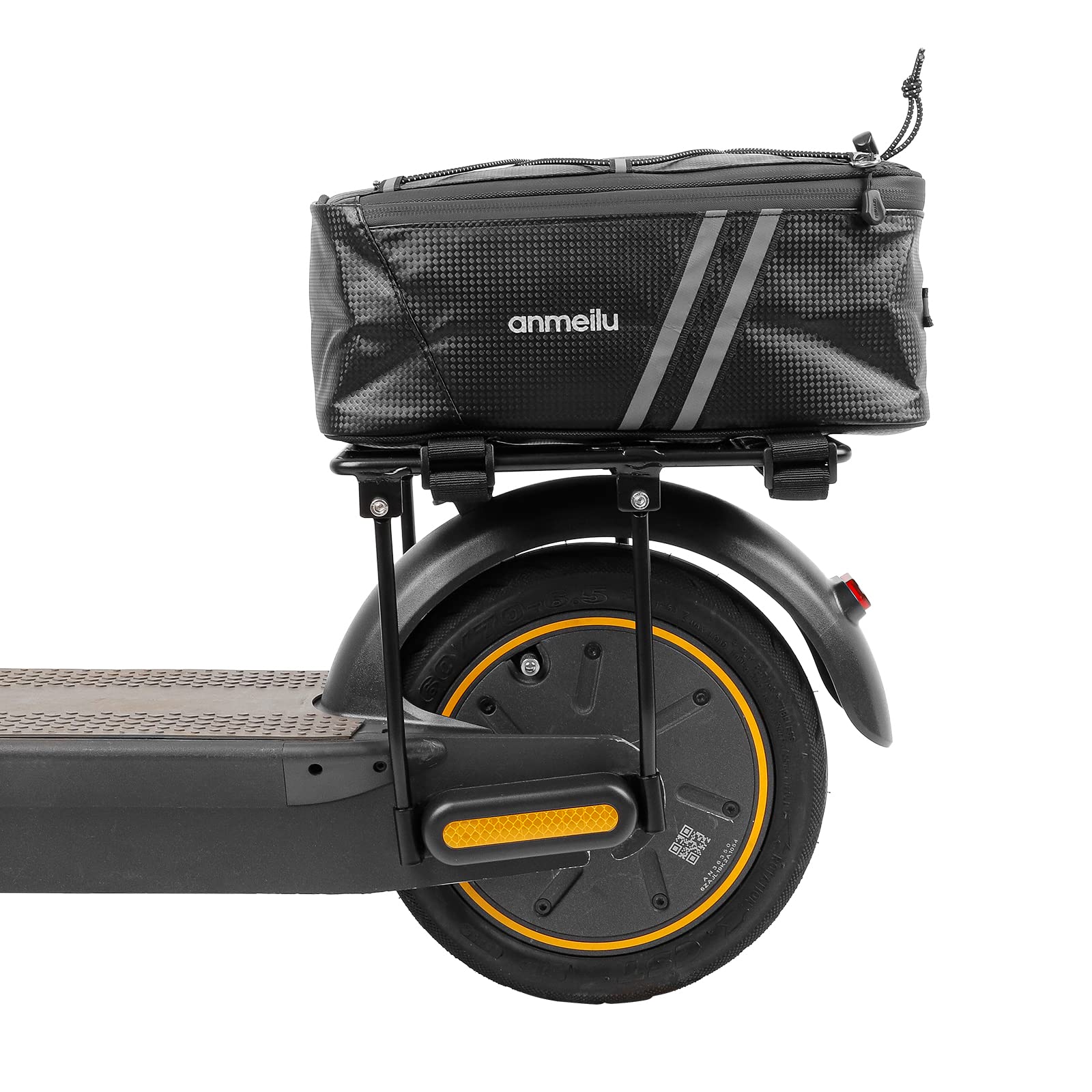 MotuTech Wasserdichte Gepäckträgertasche für Scooter Fahrrad für Xiaomi M365 1S Pro Pro 2 Mi 3 Elektroroller Aufbewahrungstasche hinten mit wasserdichter Hülle von MotuTech