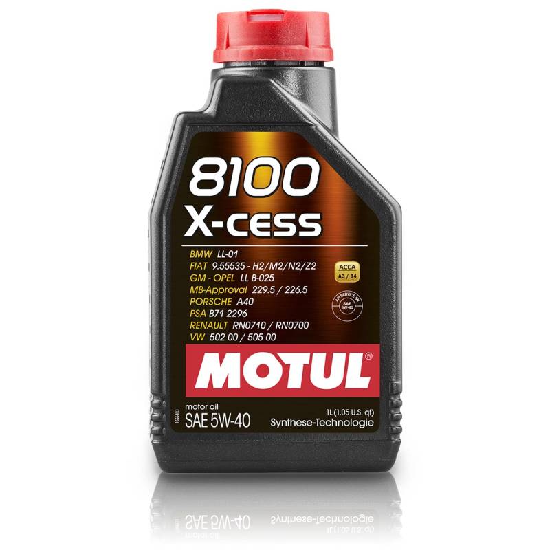 Motul Deutschland GmbH Motoröl 8100 X-Cess 5W-40 1L von MORFOSE