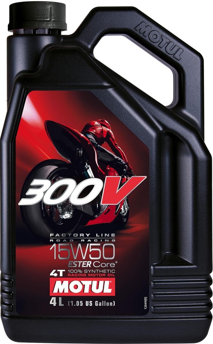 Motul Deutschland GmbH Motoröl 300V FL Road Racing 15W50 4L von MORFOSE