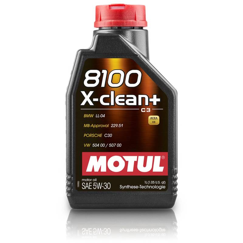 8100 X-Clean+ 5W-30, 1 Liter von Motul