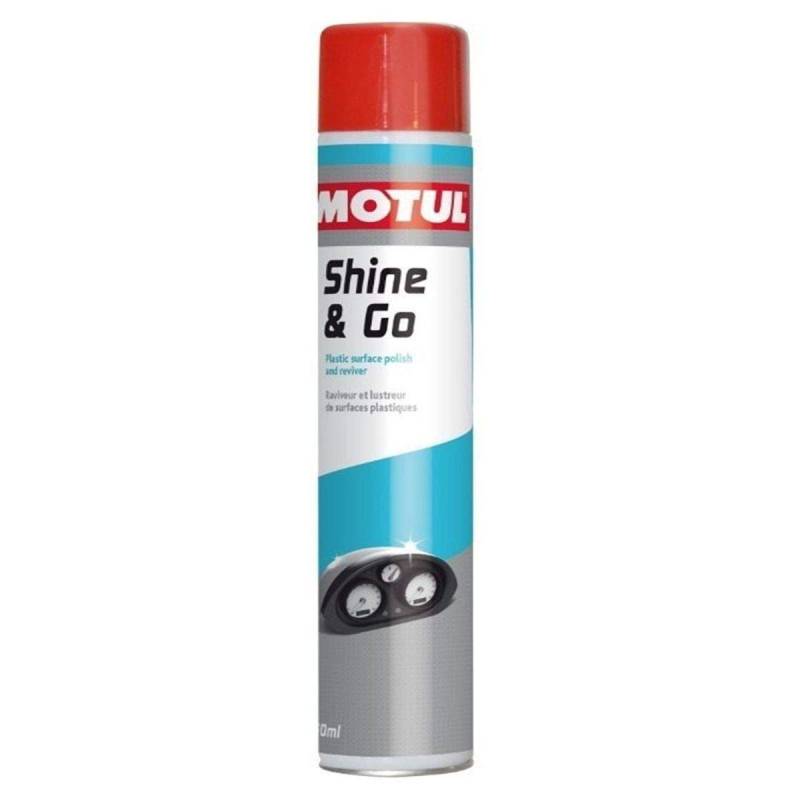 Motul 1x 750ml Shine & Go Hochglanz Reiniger Lackreiniger Armaturenreiniger von Motul