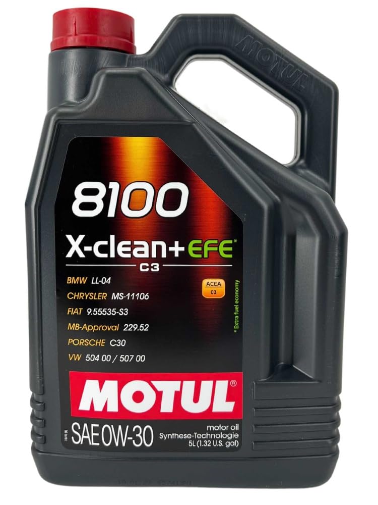 8100 X-Clean + EFE 0W-30, 5 Liter von Motul