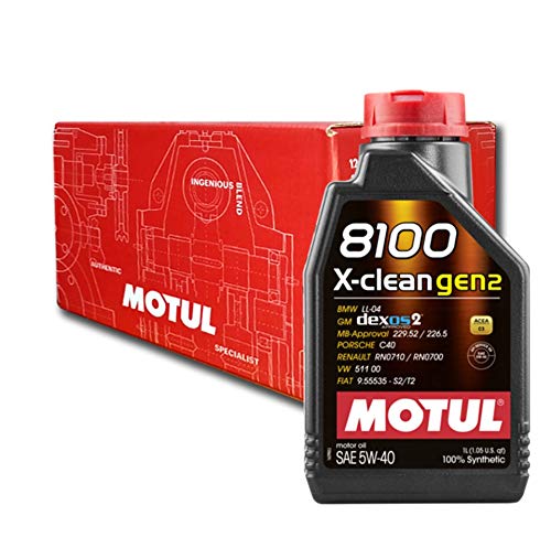 Autoöl Motul 8100 X-clean gen2 5W40 dexos2-6x 1 l von Motul