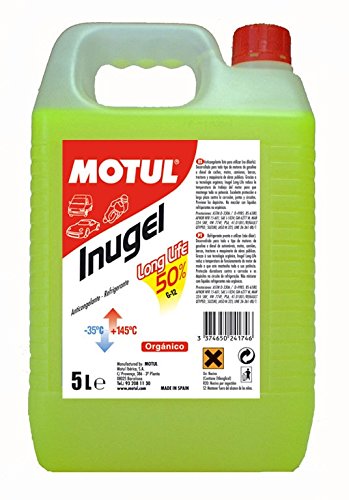 Flasche, Kühlerwasser inugel LONG LIFE 50% (-35ºC) 5L von Motul