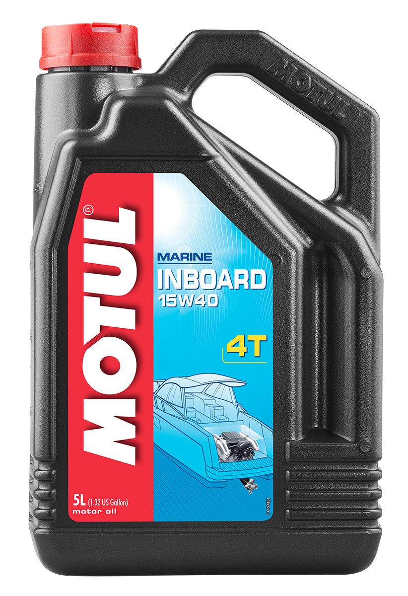 Huile lubrifiante motor nautica barcos diesel INBOARD 4T 15W40 5 L von Motul