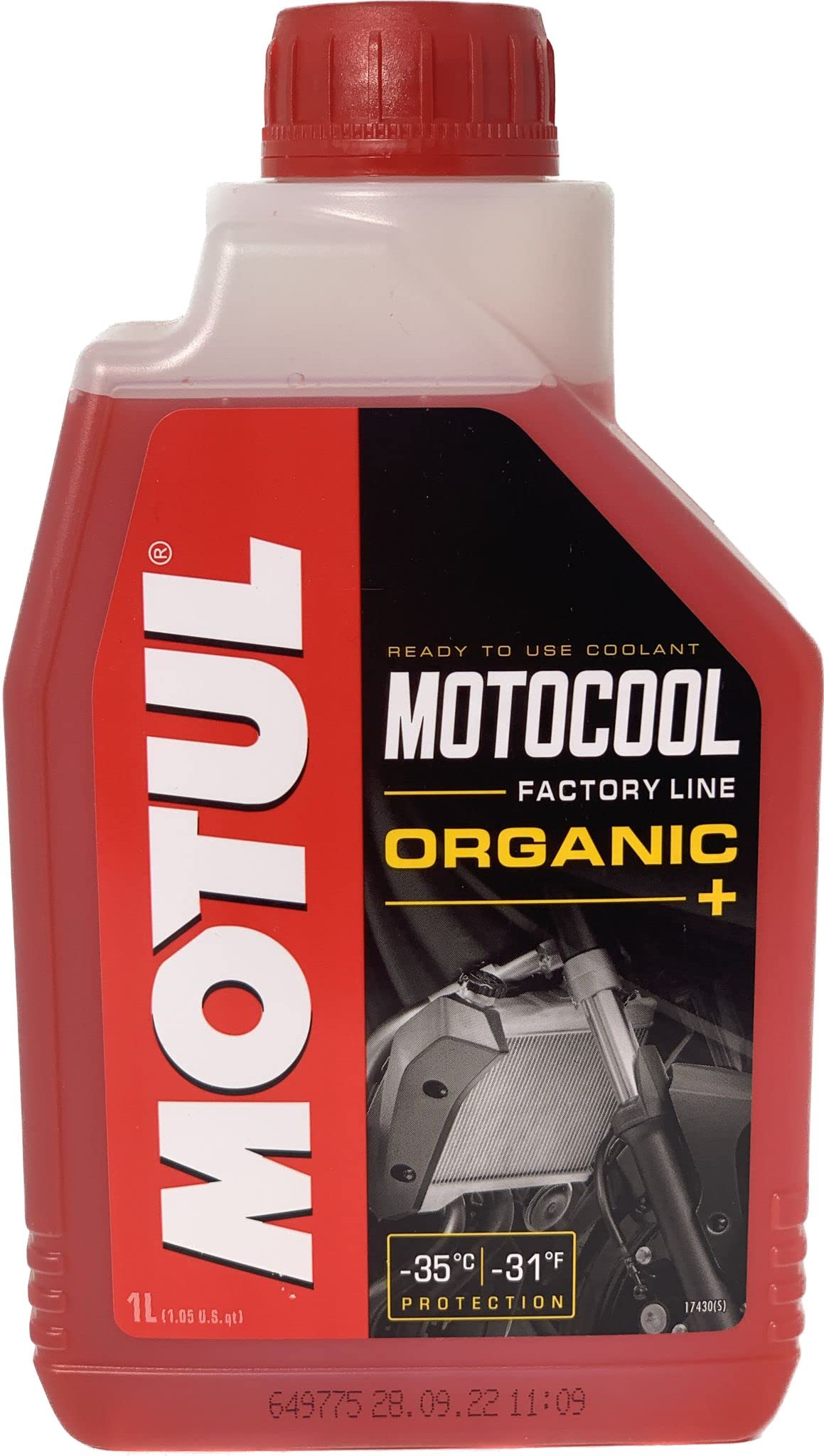 MOTUL MOTOCOOL FACTORY LINE -35°C, Kühlflüssigkeit, 1L von Motul