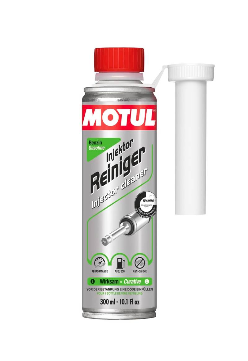 MOTUL 300 ml Injektor Reiniger Additiv Benzin Injektorreiniger EFS DE | Reduziert Kraftstoffverbrauch und Abgasemissionen | Erleichtert Kaltstartverhalten | 110642 von Motul