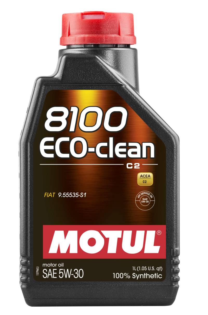 Motul 8100 Eco-clean 5W30 / 1Liter, 101542, Brown von Motul