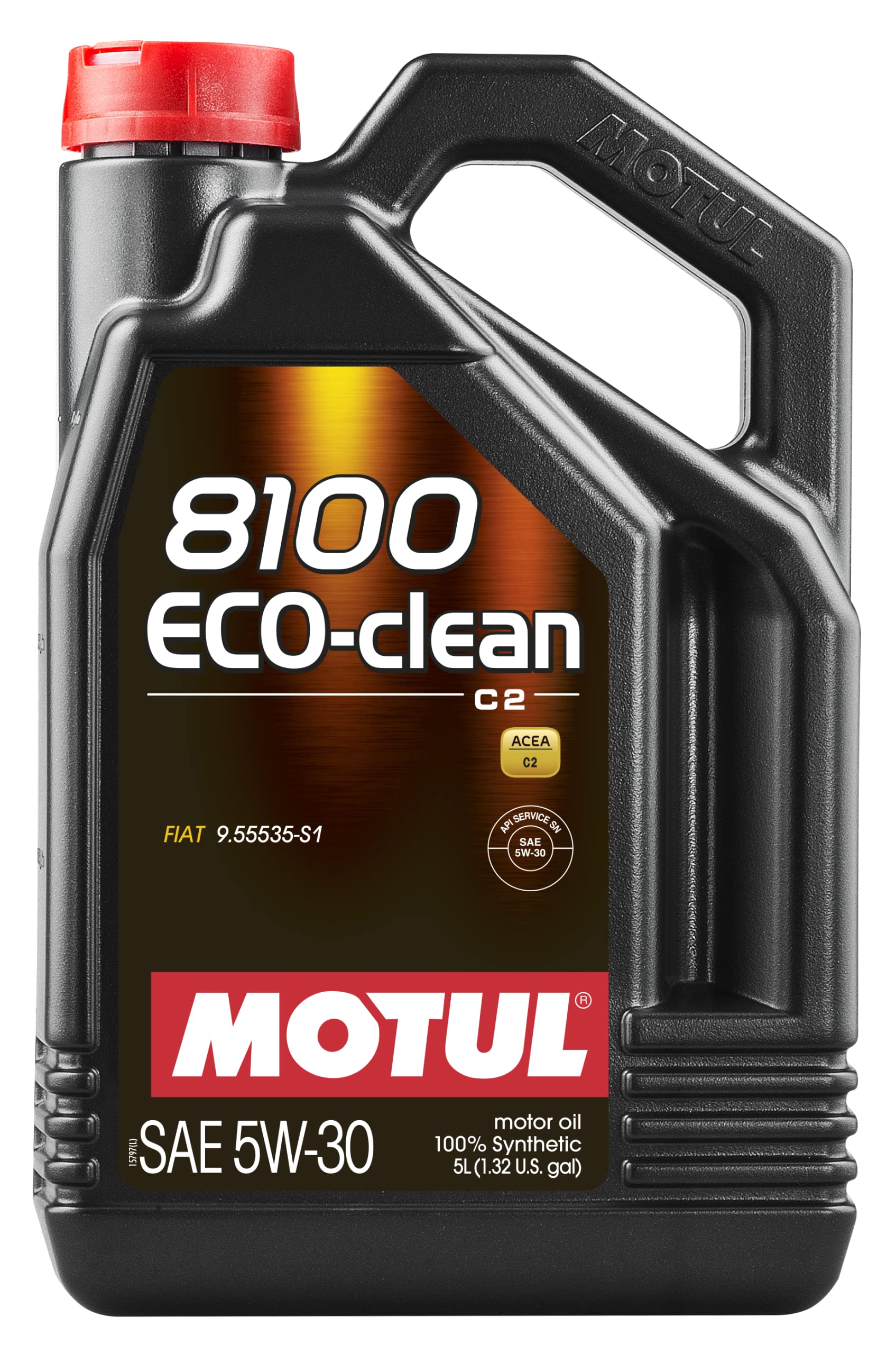 Motul 101545 8100 5W30 Eco-clean 5W30 / 5Liter, Brown von Motul