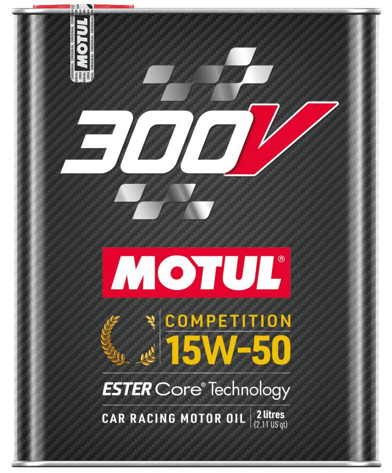 MOTUL Motoröl 300V COMPETITION 15W-50 Mineralöl 2 L von Motul