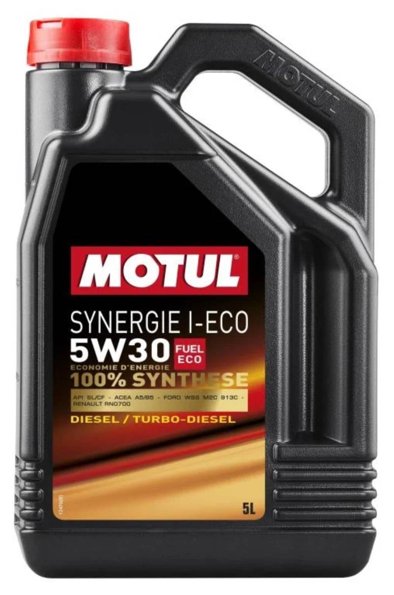 MOTUL - SYNERGIE i-ECO Diesel 5W-30 Motoröl, Öl Auto, Motorenöl, 5 l, Ref. 101151 von Motul