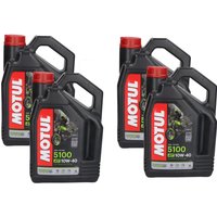 Motoröl 4T MOTUL 5100 10W40, 4L von Motul