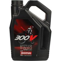 Motoröl MOTUL 300V Off Road 5W40 4L von Motul