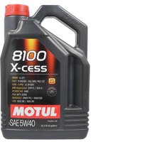 Motoröl MOTUL 8100 X-CESS 5W40 4L SONDERANGEBOT von Motul