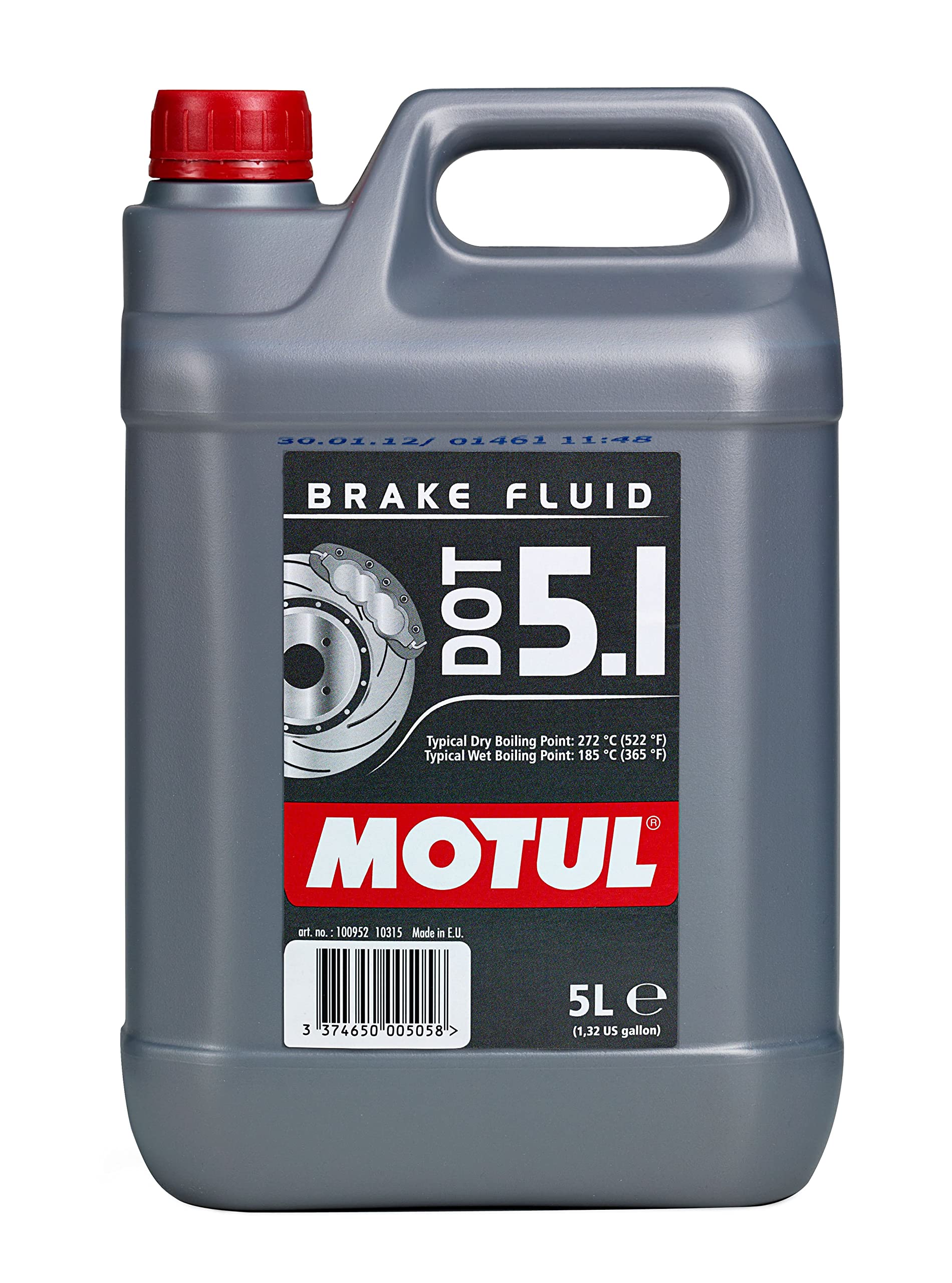 Motul 100952 DOT 5.1 Brake Fluid, 5 L von Motul