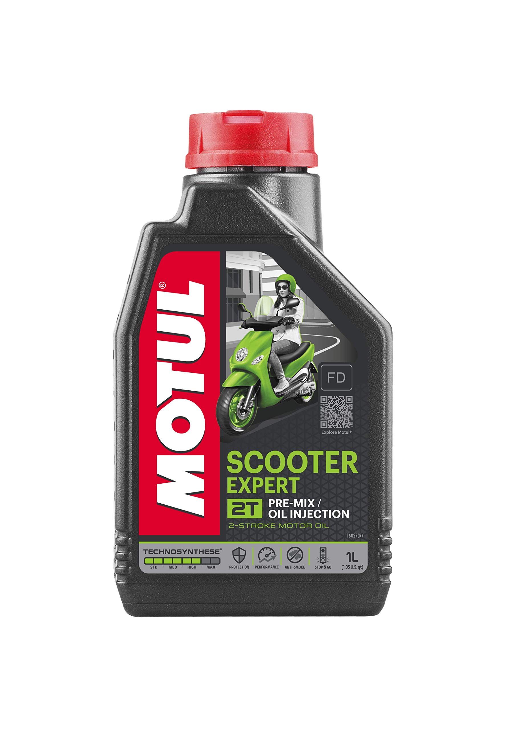 Motul 101254 Scooter Expert 2T, 1 L von Motul