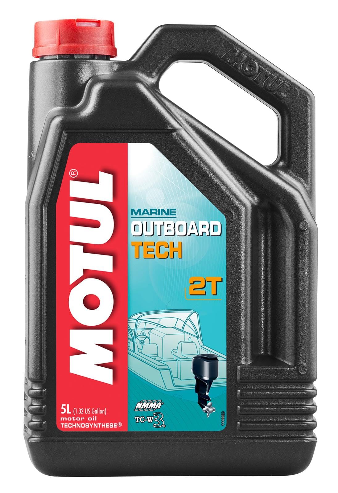 Motul 101728 Motoröl Outboard Tech 2T, 5 L von Motul