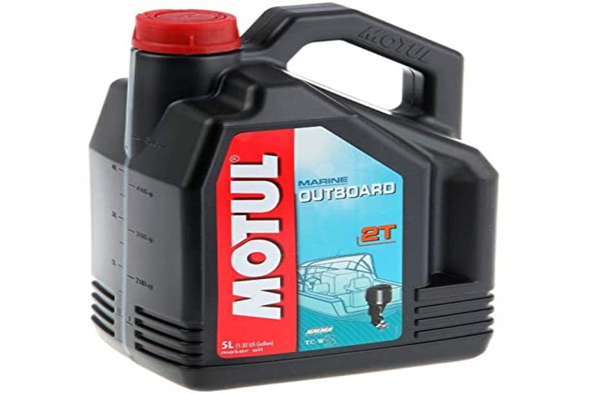 Motul 101734 Motoröl Outboard 2T, 5 L von Motul