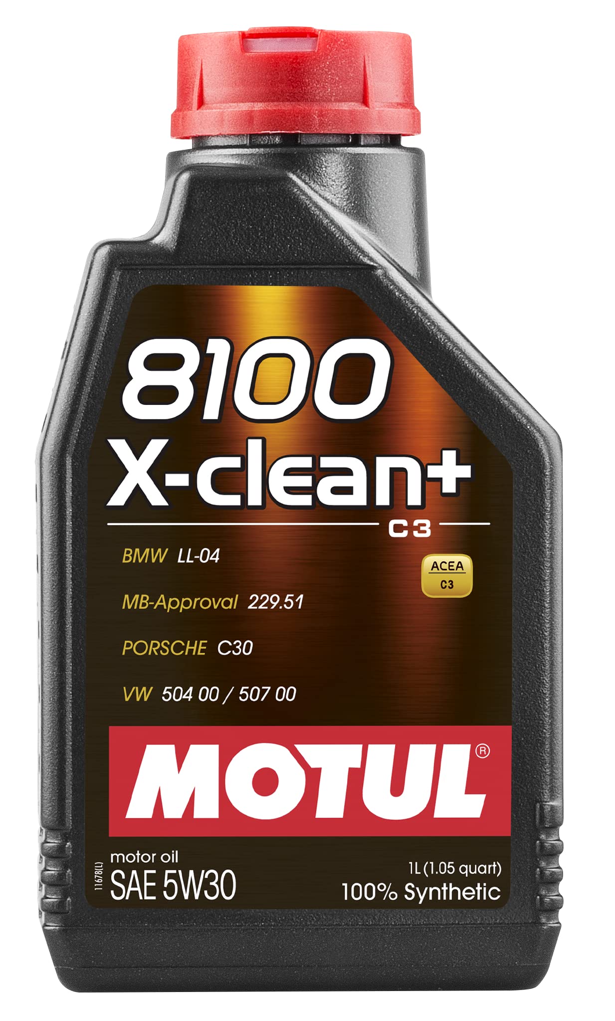 Motul 106376 8100 X-Clean+ 5W30 1 Ltr. von Motul