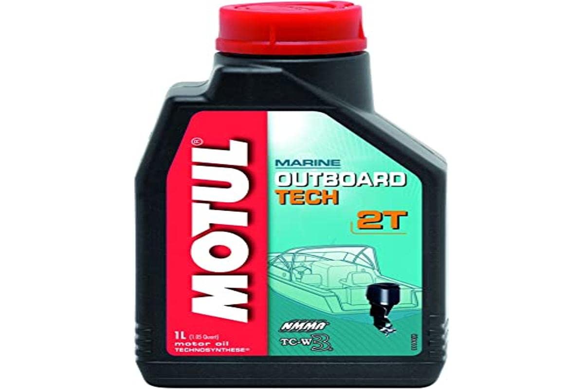 Motul 102789 Motoröl Outboard Tech 2T, 1 L von Motul