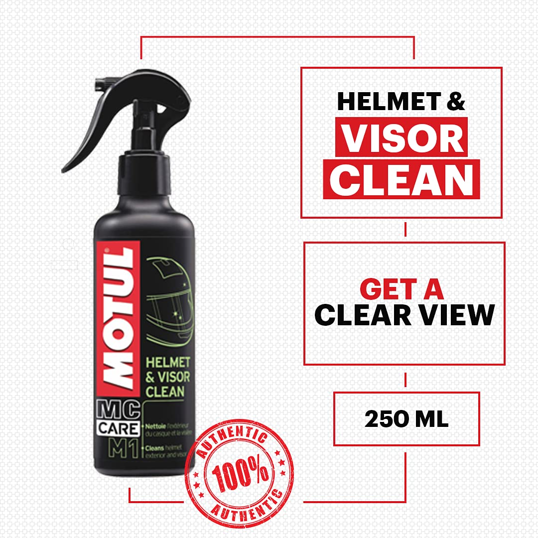 Motul 102992 M1 Helmet & Visor Clean, 250 ml 150x20x10 von Motul