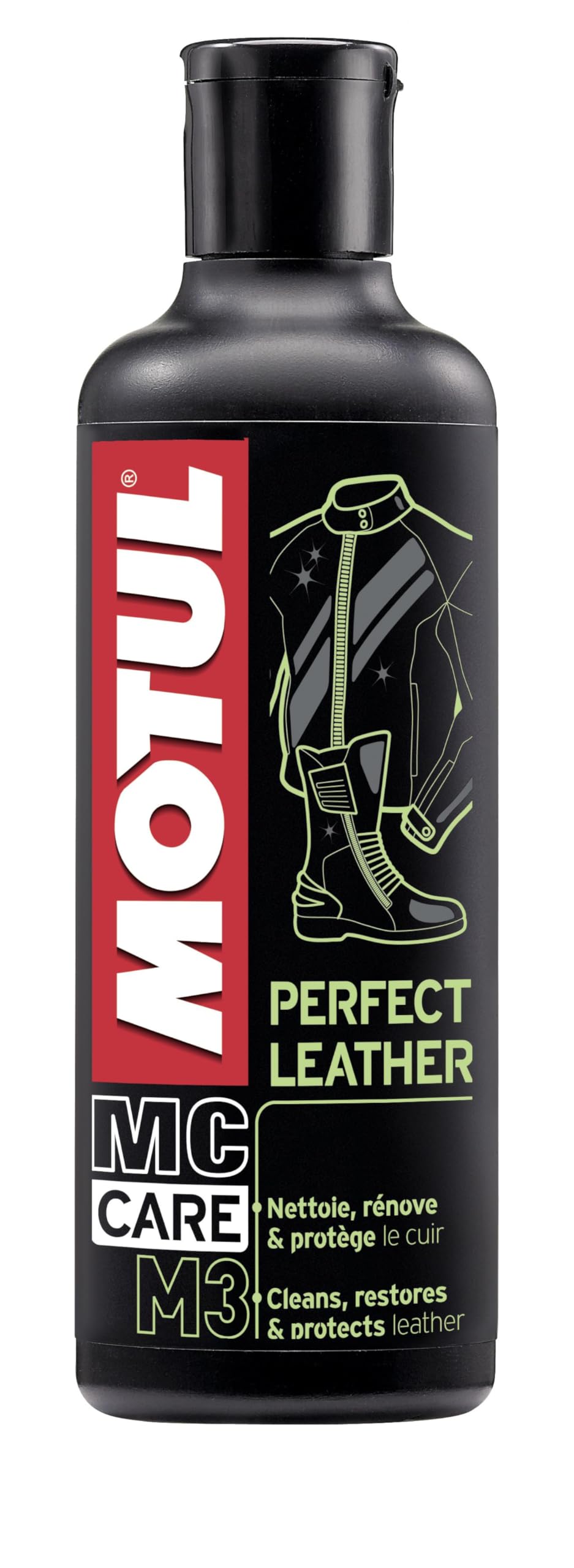 Motul - Lederpflege-Creme für Motorrad und Motorradausrüstung - Alle Lederarten - Pflegt, belebt, schützt und imprägniert - MC Care Perfect Leather M3-250 ml von Motul