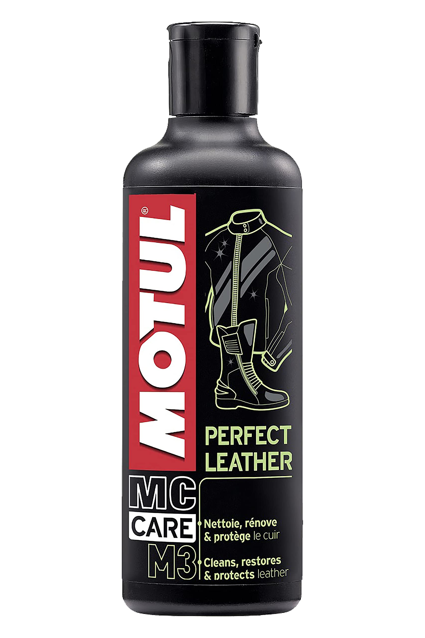 Motul - Lederpflege-Creme für Motorrad und Motorradausrüstung - Alle Lederarten - Pflegt, belebt, schützt und imprägniert - MC Care Perfect Leather M3-250 ml von Motul