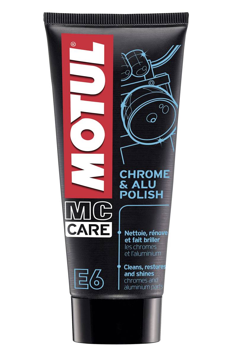 Motul 103001 E6 Chrome & Alu Polish, 100 ml von Motul