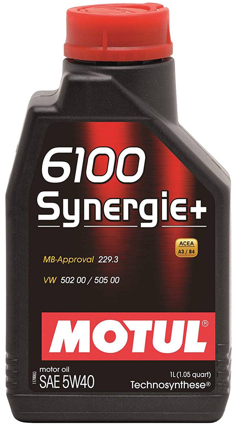 Motul 103728 Motoröl 6100 Synergie+ 5W-40, 1 L von Motul