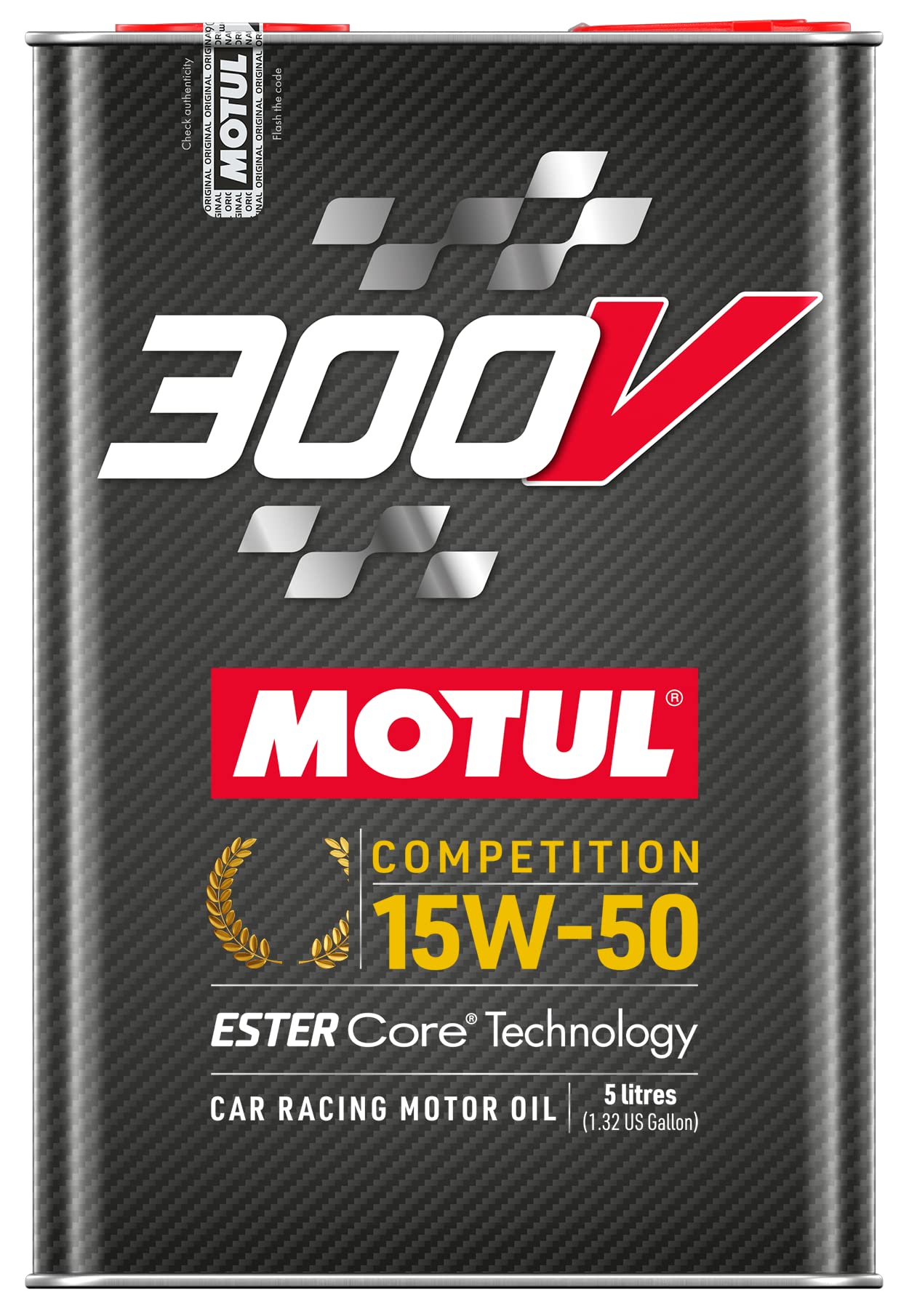 Motul 103920 Motoröl 300 V Competition 15W-50, 5 L von Motul