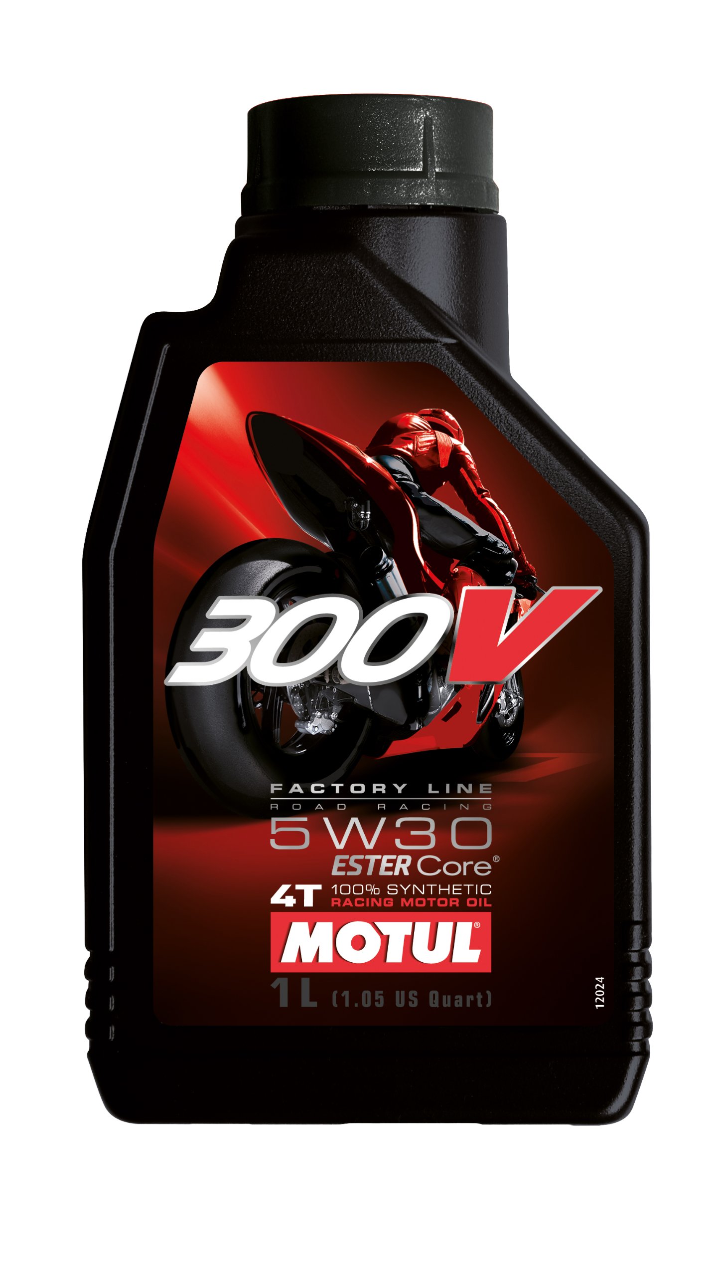 Motul 104108 300V 4T Factory Line Road Racing, 5 W-30, 1 L von Motul