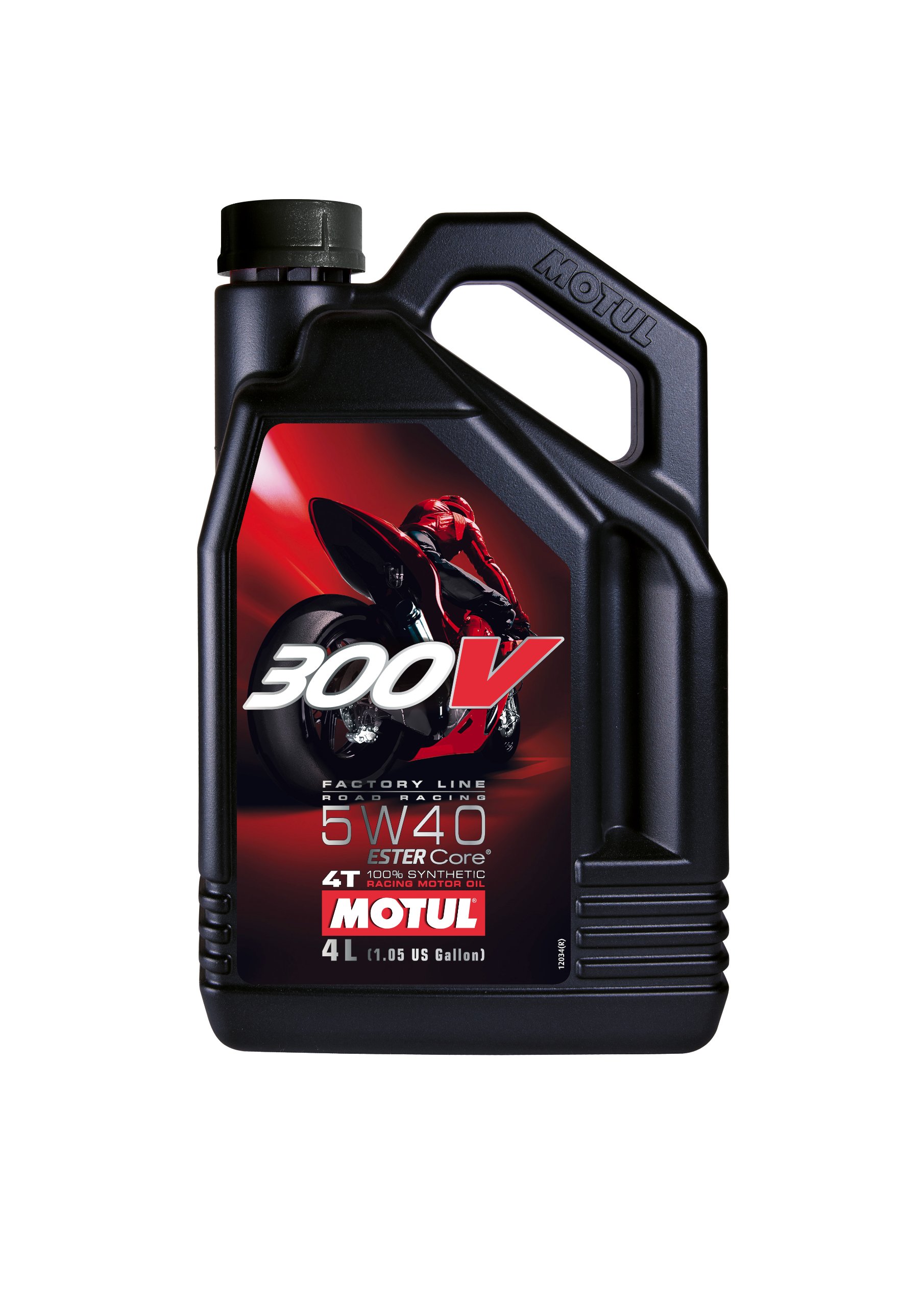 Motul 104115 300V 4T Factory Line Road Racing, 5 W-40, 4 L von Motul