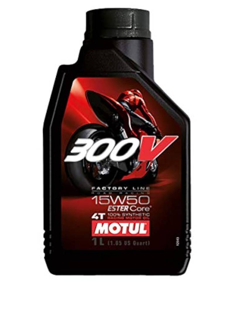 Motul 104125 300V 4T Factory Line Road Racing, 15 W-50, 1 L von Motul