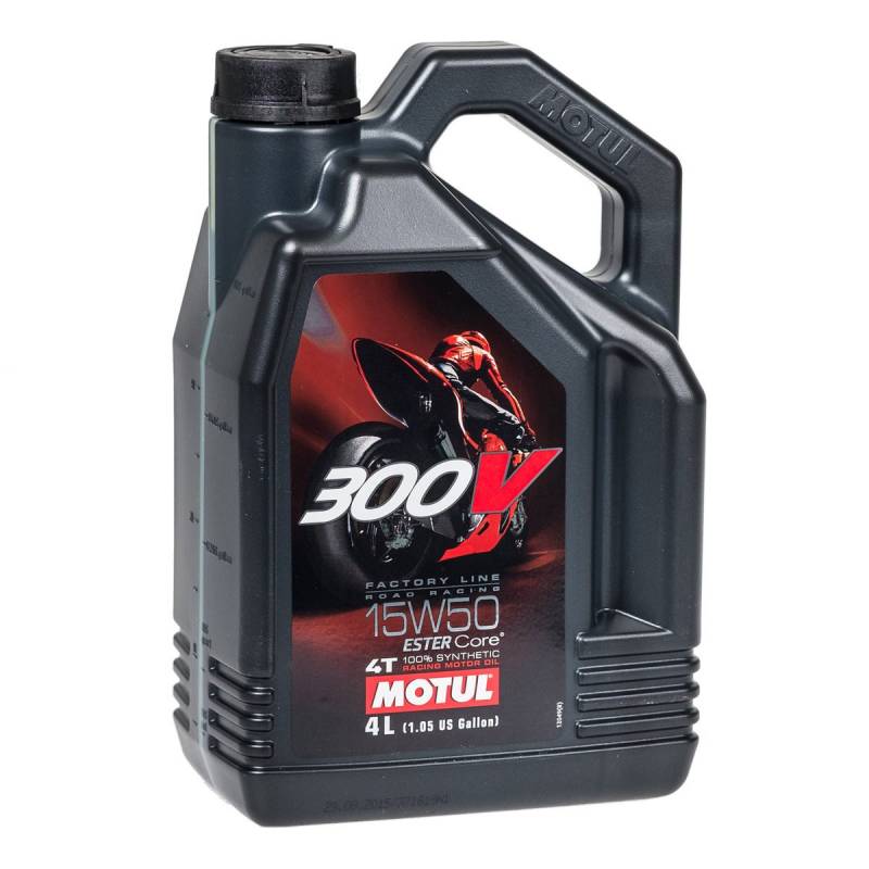 Motul 104129 300V 4T Factory Line Road Racing, 15 W-50, 4 L von Motul