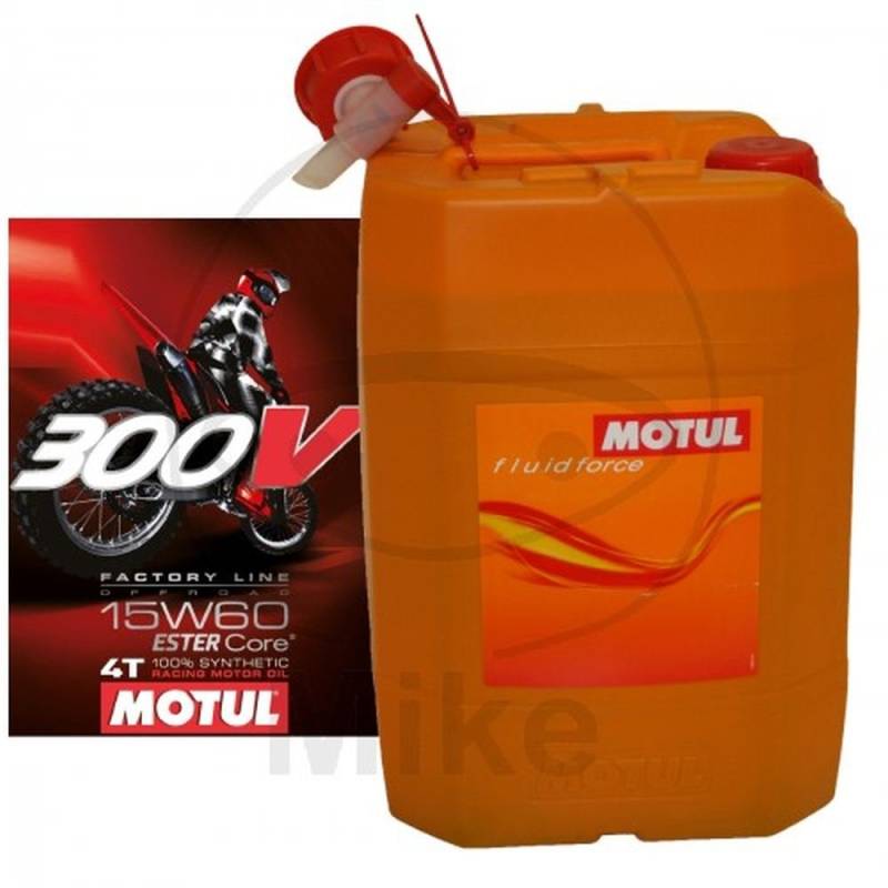 Motul 104139 300V 4T Factory Line Off Road, 15 W-60, 20 L von Motul