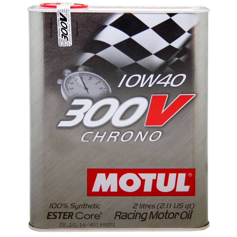 Motul 104243 Motoröl 300 V Chrono 10W-40, 2 L, Brown, 103135 von Motul