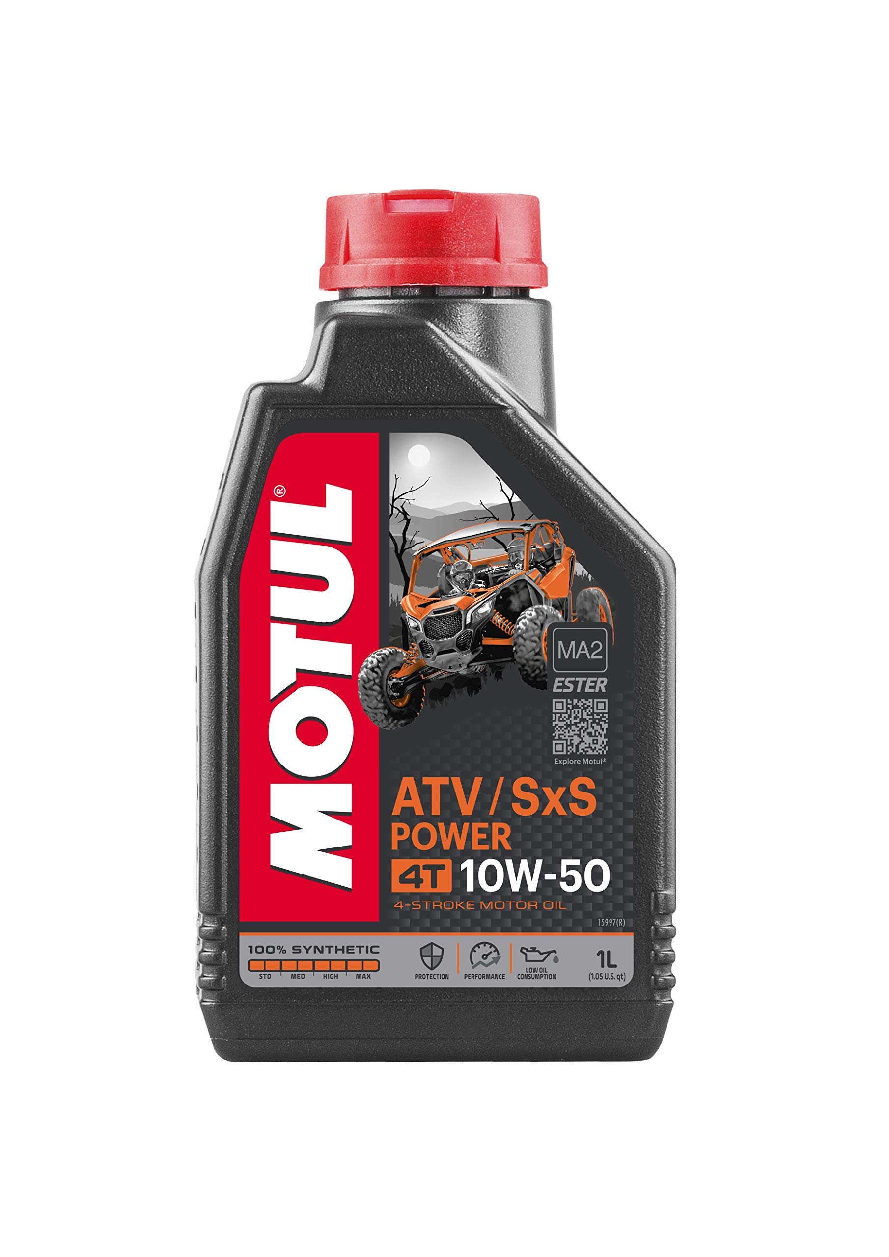 Motul 105900 Motoröl MOT 10W50 4T 1 L von Motul