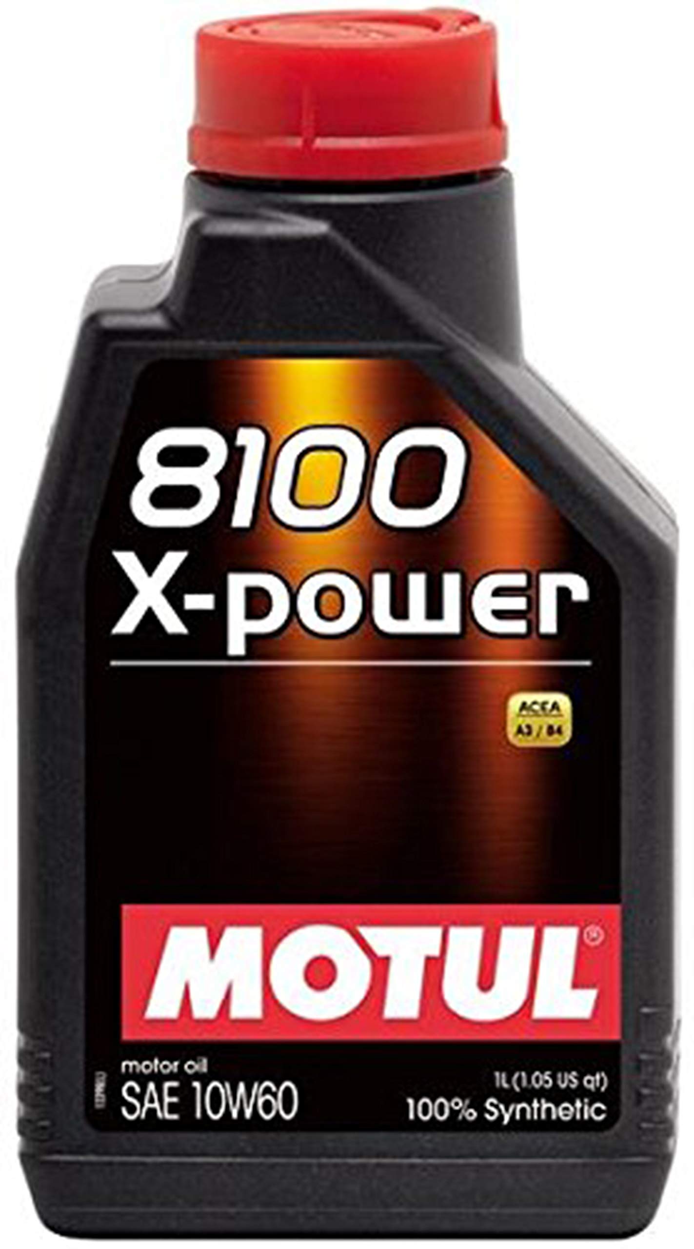 Motul 106142 Motoröl 8100 X-Power 10W60-1 L, Brown von Motul