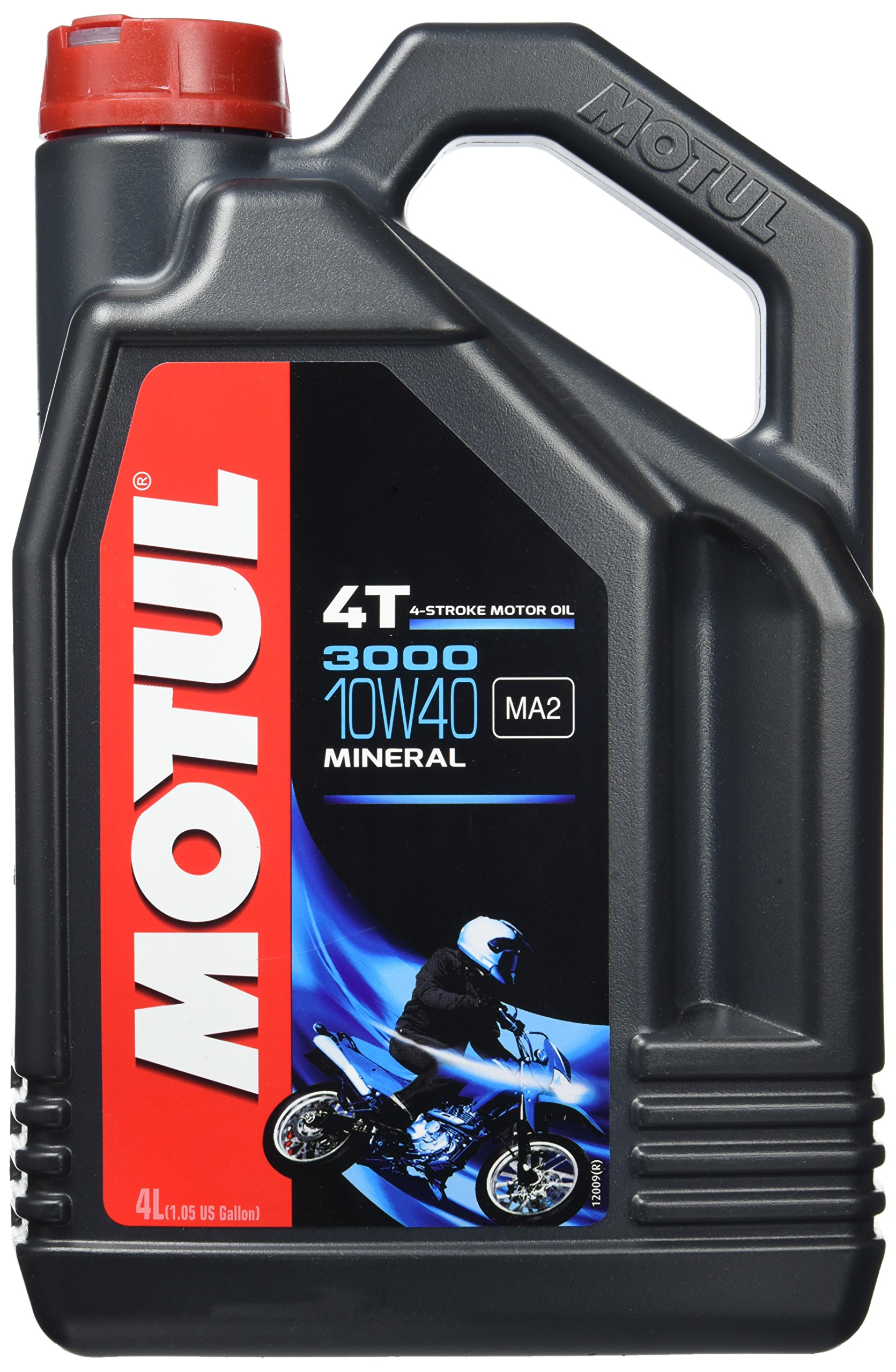 Motul 107693 3000 4T Motoröl, 10 W-40, 4 L von Motul