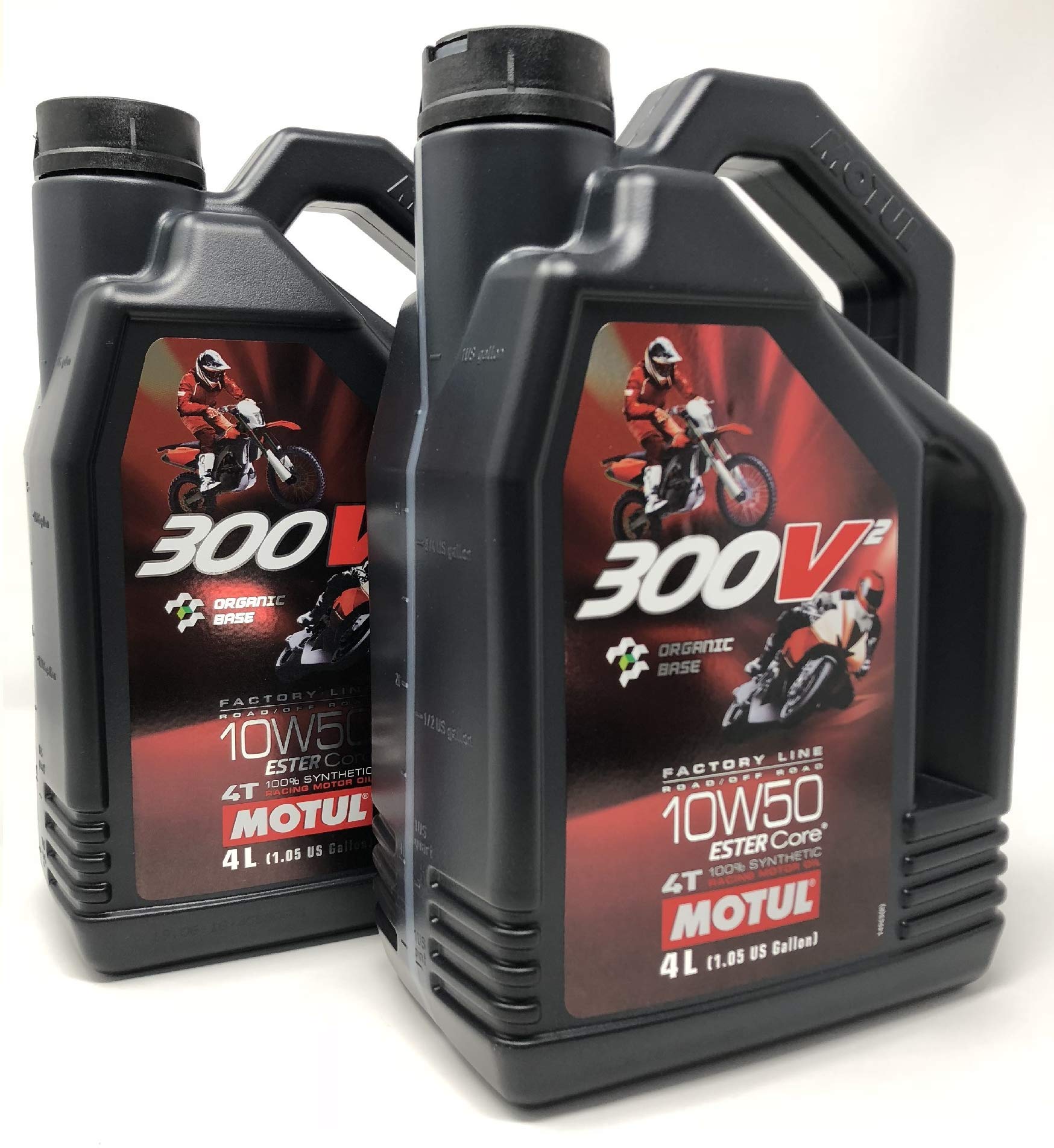 Motul 300 V2 4T FL Road Racing 10 W50, 8 Liter von Motul