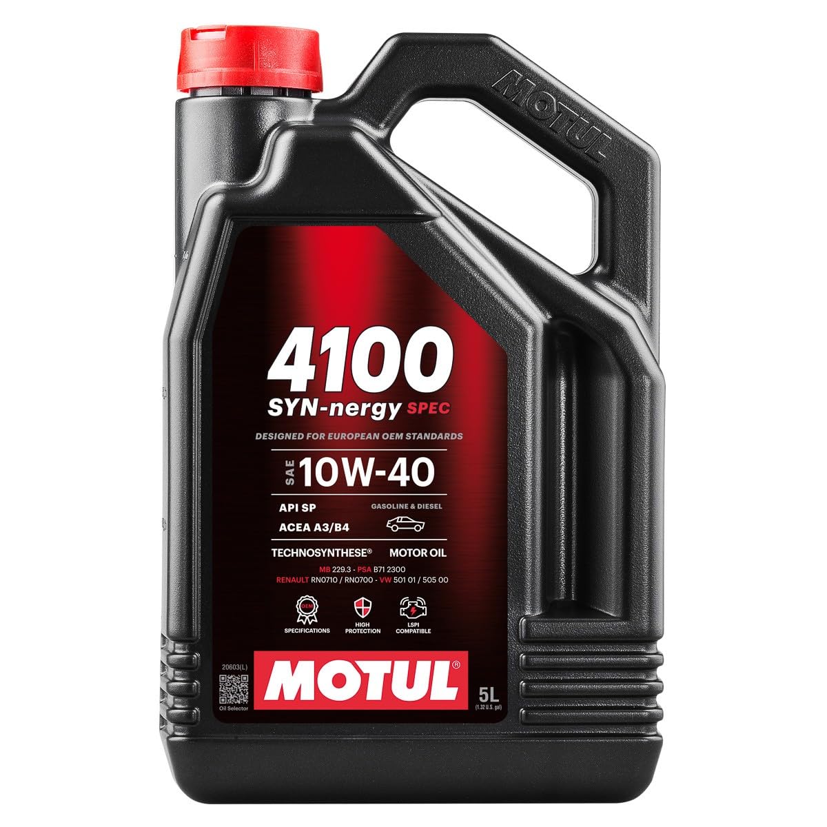 MOTUL 5 L 4100 SYN-nergy SPEC 10W-40 112892 von Motul