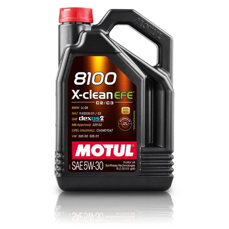 Motul Deutschland GmbH Motoröl 8100 X-CLEAN EFE 5W-30 5L von Motul