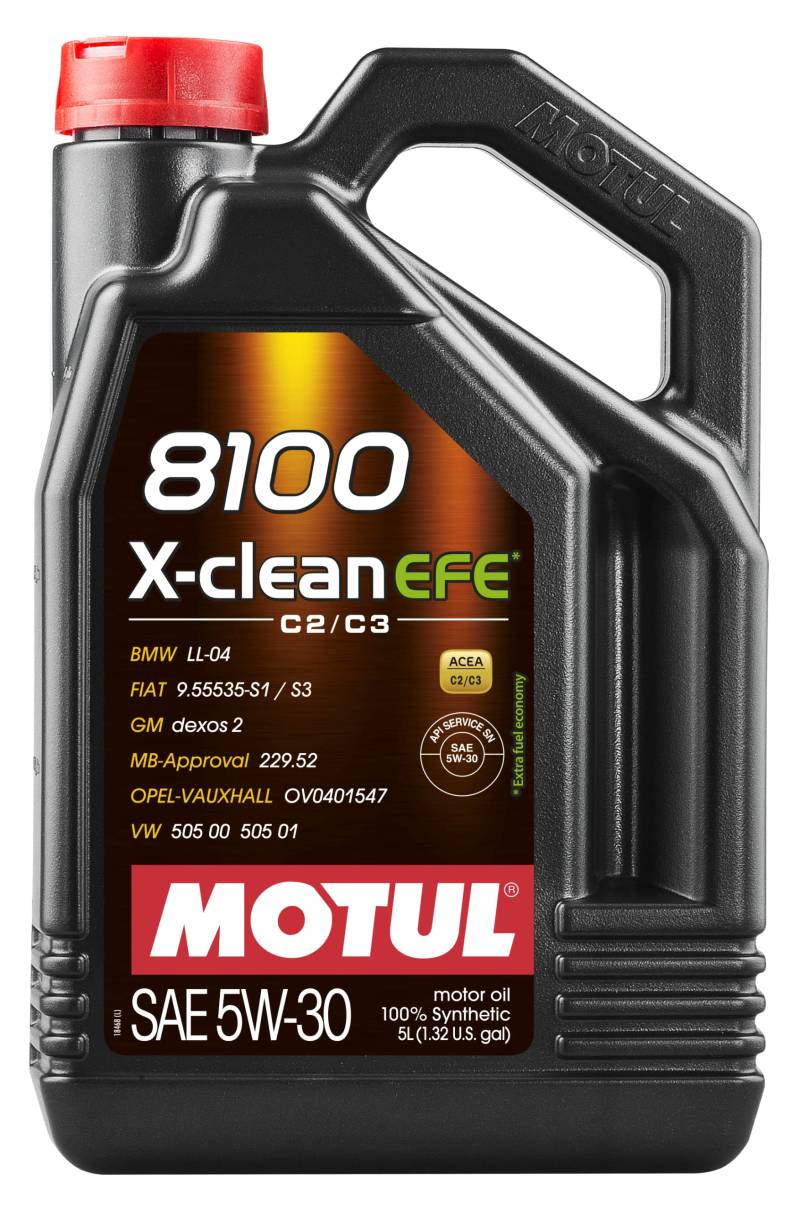 Motul 8100 X-Clean EFE C2/C3 5W30 5L 505.01 von Motul