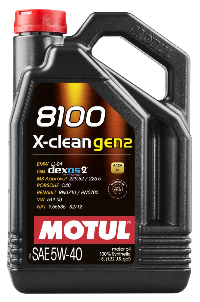 Motul 8100 X-clean gen2 5W-40 C3 5 Liter | 109762 von Motul