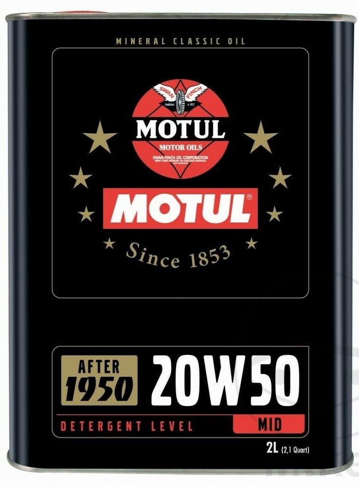 Motul Classic Oil 20W50 After 1950 Classic Motoröl, 2 Liter von Motul