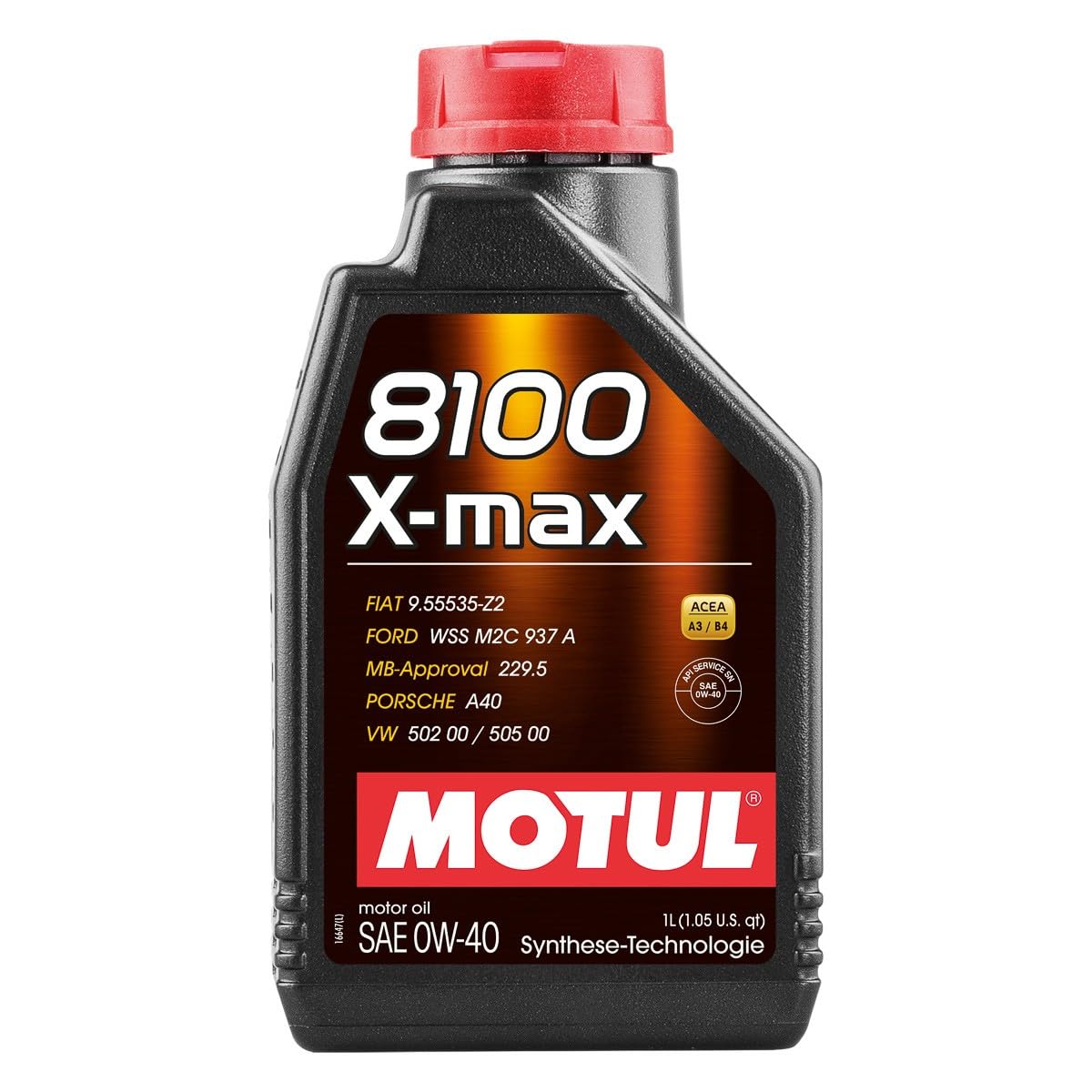 Motul Deutschland GmbH Motoröl 8100 X-MAX 0W-40 1L von Motul